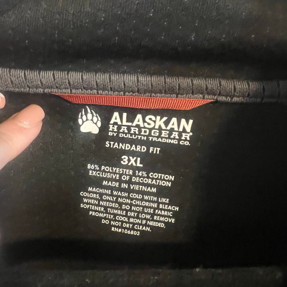 Alaskan Hardgear Duluth Trading Men's AKHG Graveltec Pullover 1/4 Zip 3XL - Picture 3 of 4